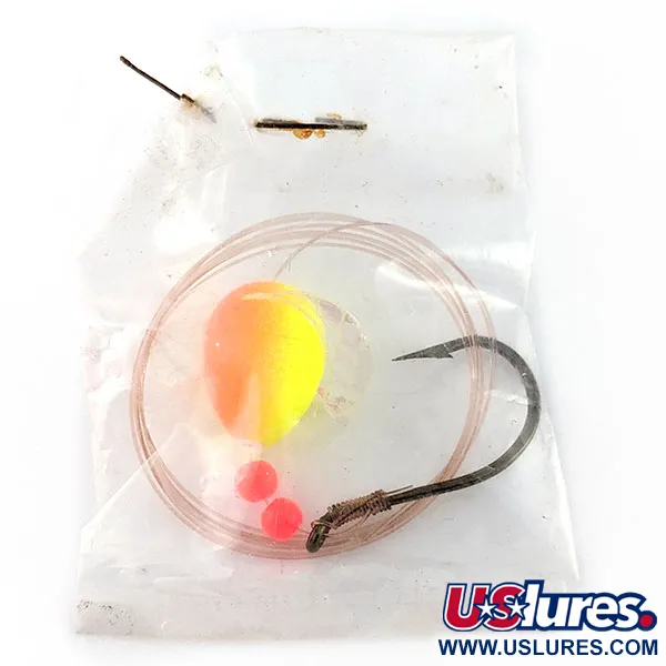  Yakima Bait Spin-N-Glo Walleye Rig, 1/32oz Flame CHR fishing #21712