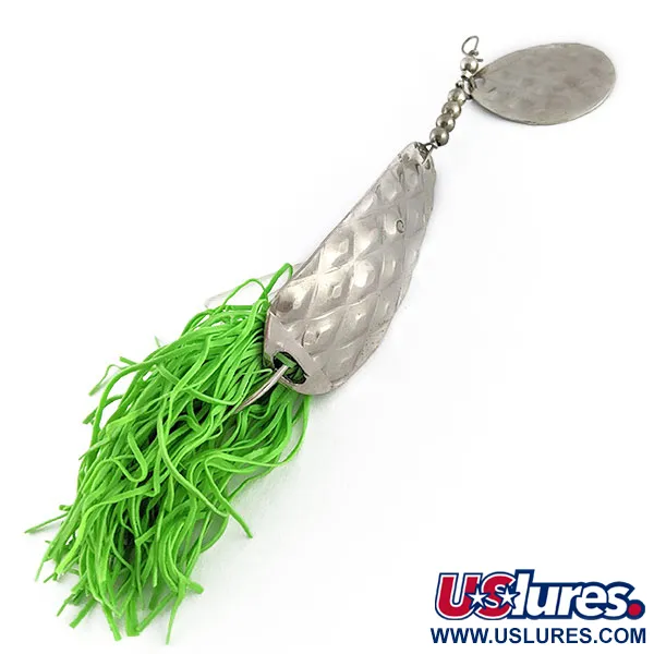 Vintage   Strike King Timber Spin , 1/2oz nickel fishing spoon #21787