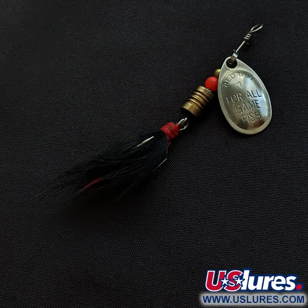 Vintage  Kmart Red Dot 1 Spinner for All Gamefish, 1/8oz  spinning lure #21816