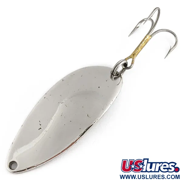 Vintage  Seneca Little Cleo (Hula Girl), 1/2oz nickel fishing spoon #21863