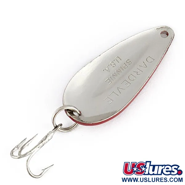 Vintage  Eppinger Dardevle Spinnie, 1/3oz Red Devle fishing spoon #21874