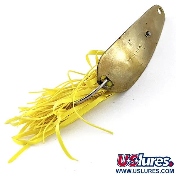 Vintage   Strike King Timber King, 1/2oz brass fishing spoon #21954