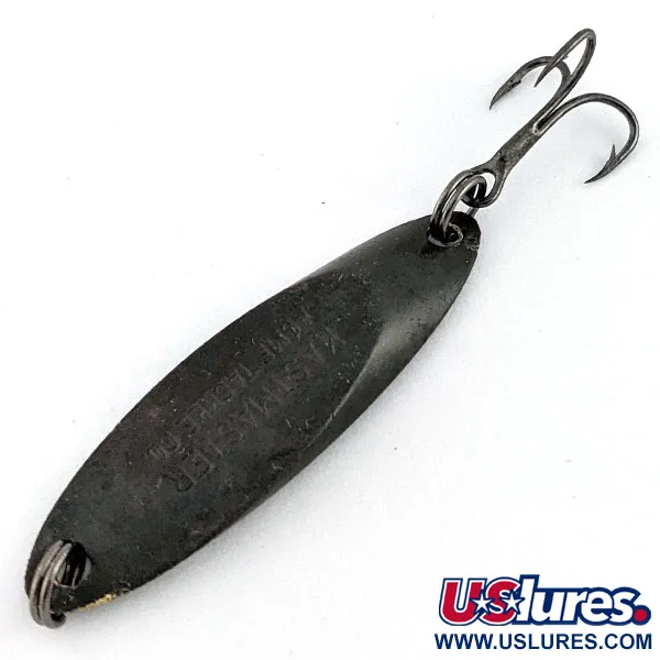 Vintage  Acme Kastmaster, 1/4oz black fishing spoon #22156
