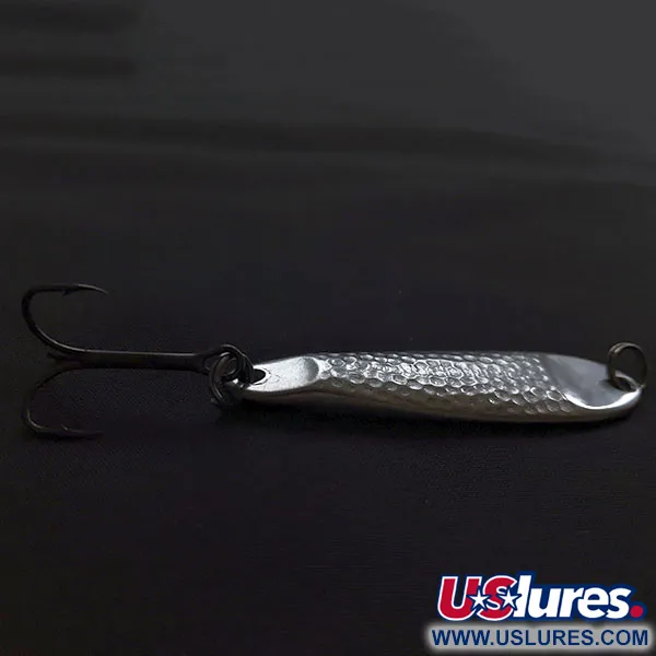 Vintage   Hopkins Shorty 75, 3/4oz nickel fishing spoon #22295