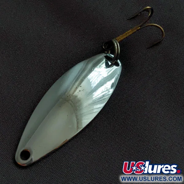 Vintage   Johnson Sprite, 1/3oz nickel fishing spoon #22310