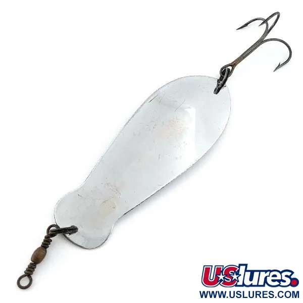 Vintage  K-B Bait K-B Spoon 4, 1 1/2oz nickel fishing spoon #22311