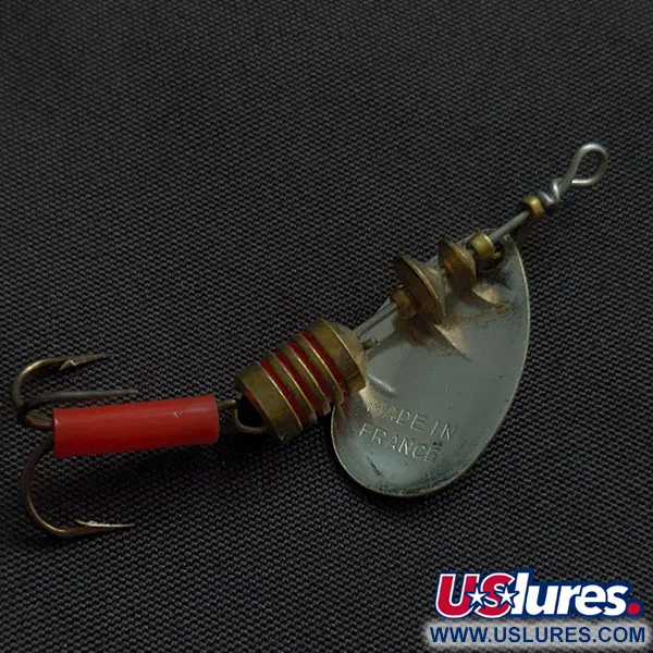 Vintage   Mepps Aglia 1, 1/8oz silver fishing spoon #22331