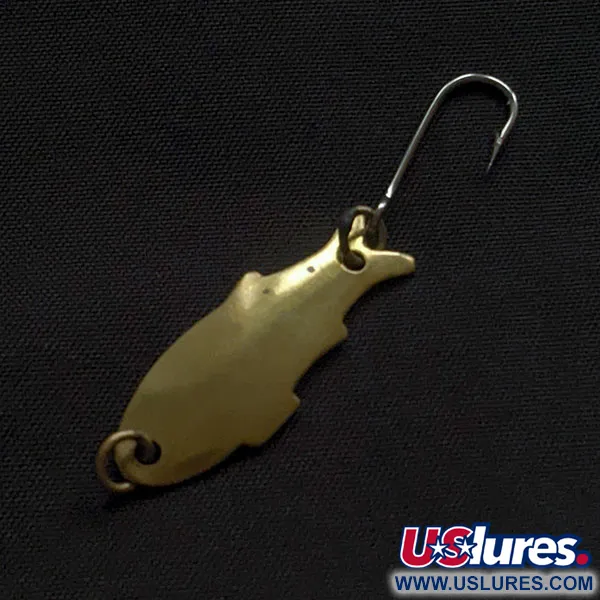 Vintage   Shoff's Triple Teazer, 1/32oz brass fishing spoon #22345