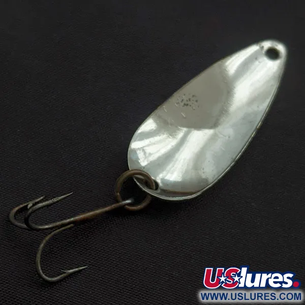 Vintage   Worth Chippewa, 3/16oz nickel fishing spoon #22444