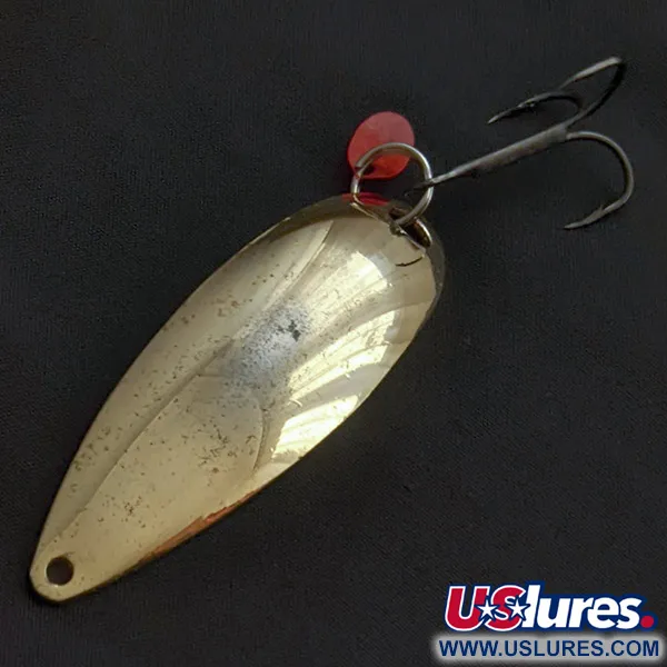 Vintage   Johnson Sprite, 3/5oz gold fishing spoon #22447