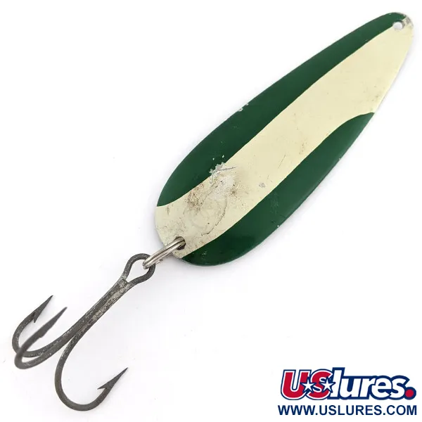 Vintage  Eppinger Dardevle Detroit, 1oz Green Devle fishing spoon #22493