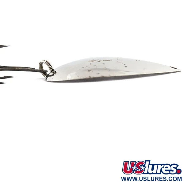 Vintage   Roy Self 4, 3/16oz gold/nickel/mirror fishing spoon #22505