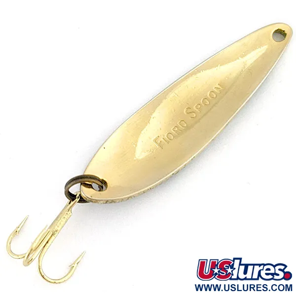 Vintage  Acme Fiord Spoon, 1/4oz Frog fishing spoon #22507