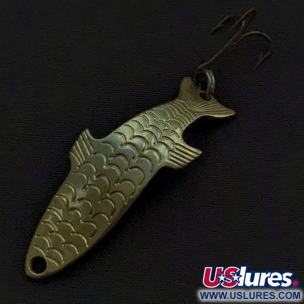 Vintage   Acme Phoebe, 1/8oz gold fishing spoon #22511