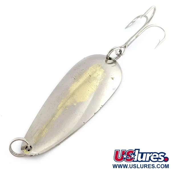 Vintage  Eppinger Dardevle Dardevlet, 3/4oz nickel fishing spoon #22515