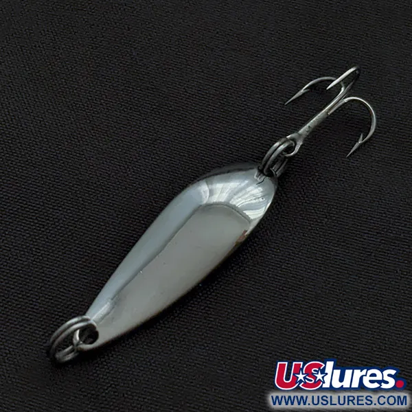 Vintage  Acme Fiord Spoon Jr, 1/8oz nickel fishing spoon #22532