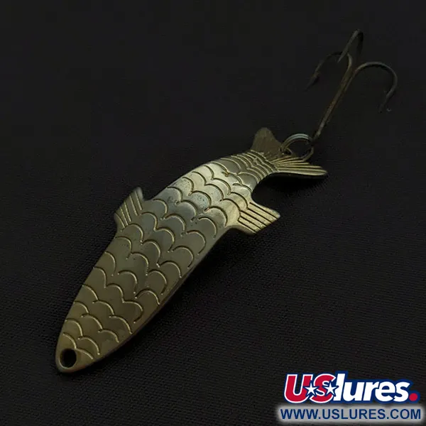 Vintage   Acme Phoebe, 1/4oz gold fishing spoon #22537