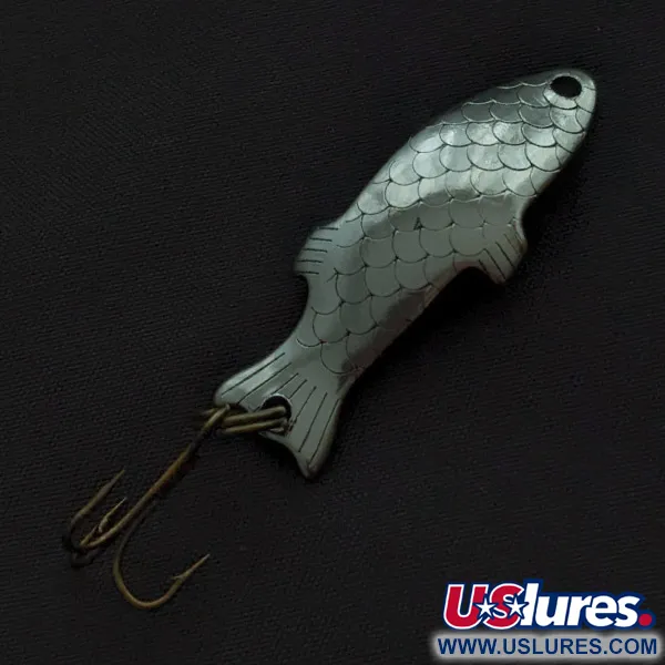 Vintage  Jeros Tackle Scotchline spoon, 1/8oz нікель fishing spoon #22538