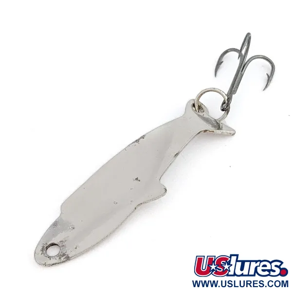 Vintage   Scotchline spoon, 3/16oz nickel fishing spoon #22539