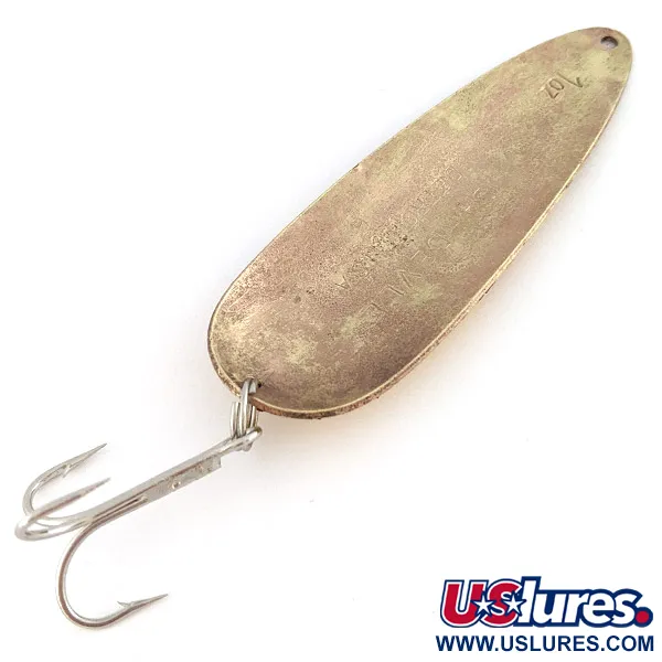 Vintage  Eppinger Dardevle Detroit, 1oz Five of Diamonds fishing spoon #22545