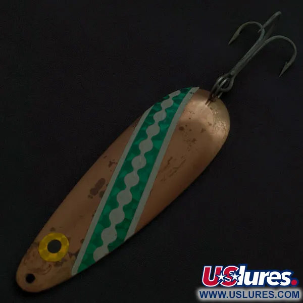 Vintage  Eppinger Dardevle Detroit, 1oz Copper fishing spoon #22546