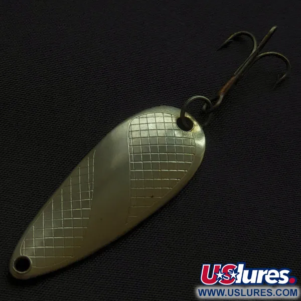 Vintage   Brylcreem Royal Spoon, 3/16oz gold fishing spoon #22563