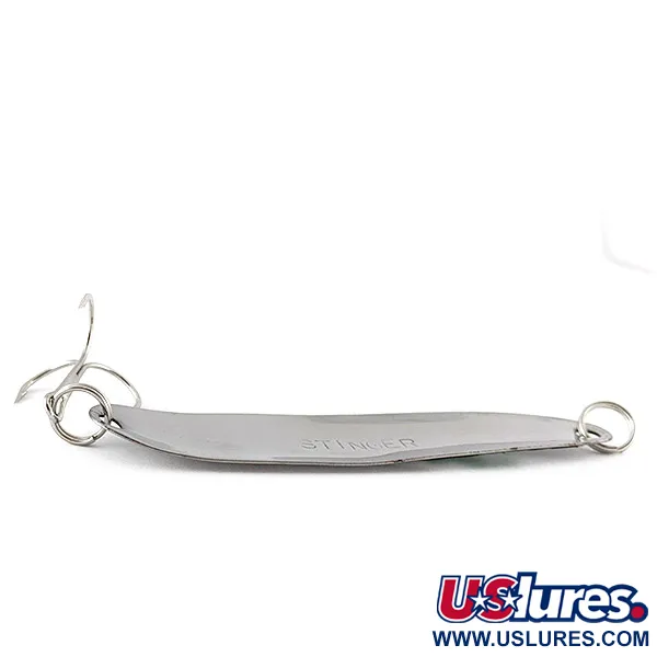 Vintage   Stinger, 1/4oz nickel/hologram fishing spoon #22566