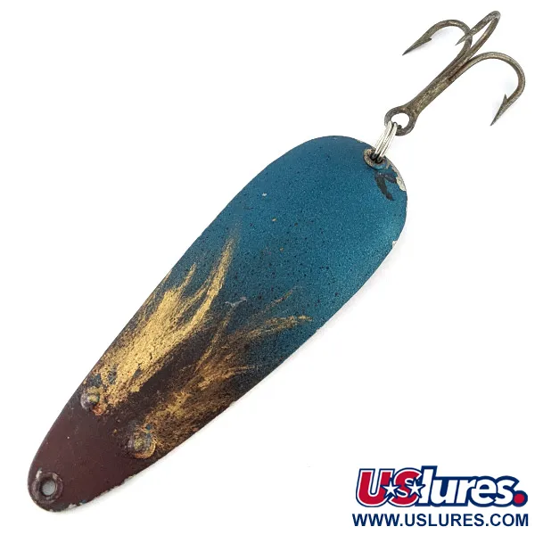 Vintage   South Bend Casting Spoon No. 581, 3/4oz custom paint fishing spoon #22571
