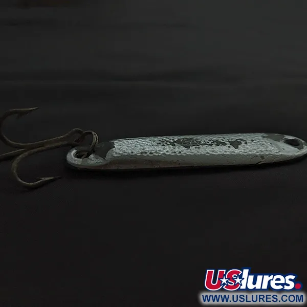 Vintage   Atlantic Lures S3, 3oz nickel fishing spoon #22590