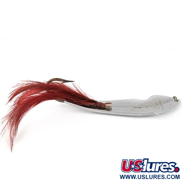 Vintage  Tony Accetta Tony Acсetta Pet Spoon 17, 1 2/3oz nickel fishing spoon #22597