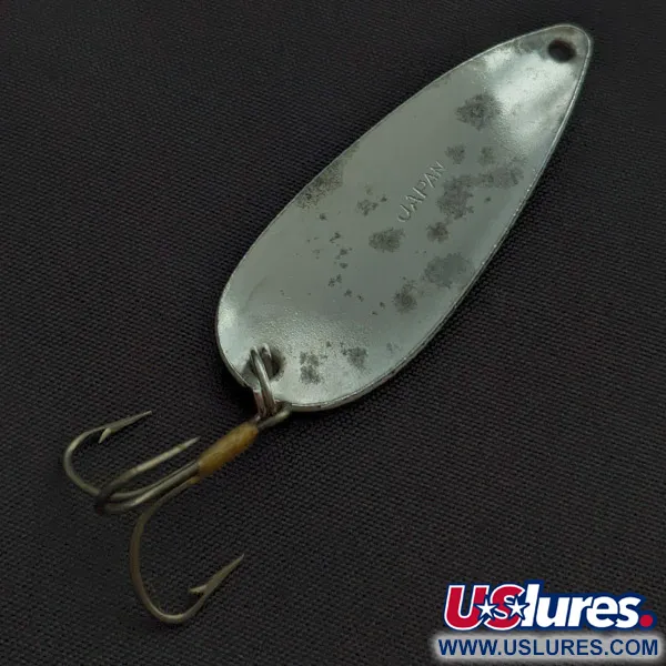 Vintage   Kmart, 1/4oz red/white/nickel fishing spoon #22637