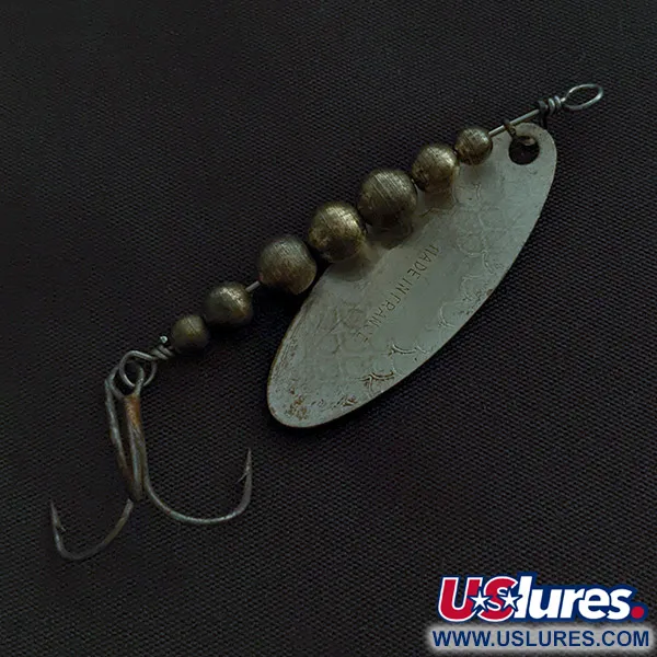 Vintage  C.P. Swing Bait CP-Swing 5, 1/4oz silver/brass spinning lure #22749