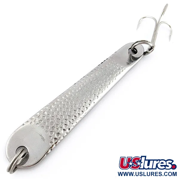 Vintage   Hopkins No=Eql 3, 2oz nickel fishing spoon #22765