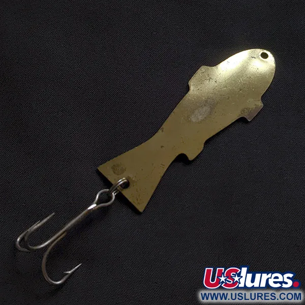 Vintage  Lindy / Little Joe Little Joe Tonka, 2/5oz brass fishing spoon #22804