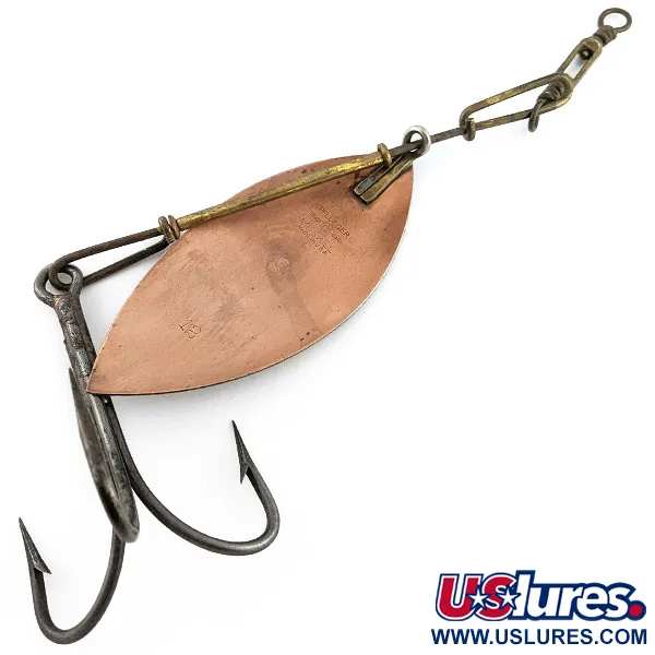 Vintage   Pflueger Muskill 12, 1 2/3oz nikiel/miedź spinning lure #22844