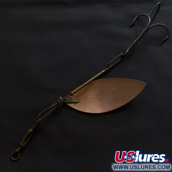 Vintage   Pflueger Muskill 12, 1 2/3oz nikiel/miedź spinning lure #22844