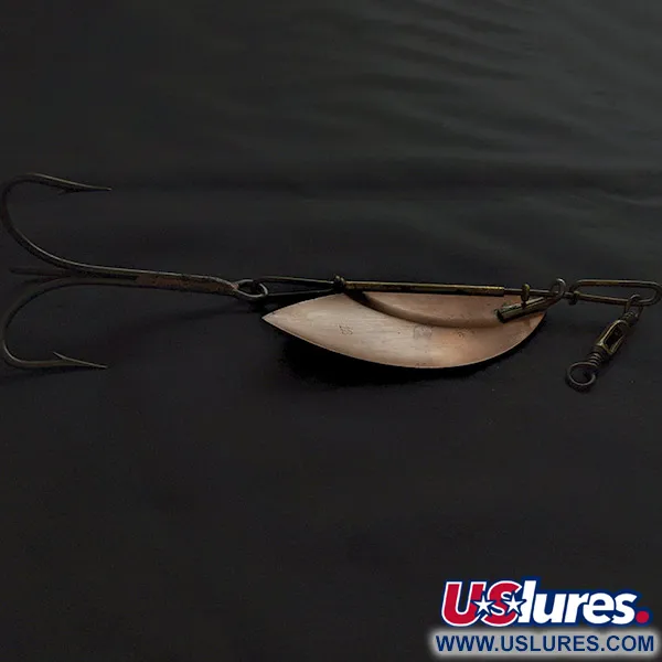 Vintage   Pflueger Muskill 12, 1 2/3oz nikiel/miedź spinning lure #22844