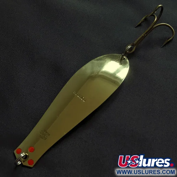 Vintage  Prescott Spinner Big Doctor 285, 1oz gold fishing spoon #22892