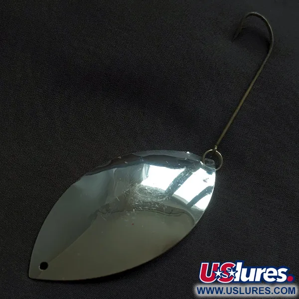 Vintage   Williams Lake Clear Wabbler, 1/3oz nickel/copper fishing spoon #22893