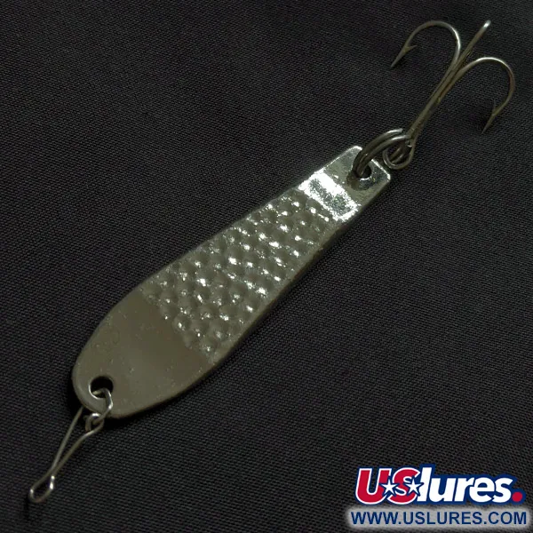 Vintage  Other JIG, 1/2oz nickel fishing spoon #22914
