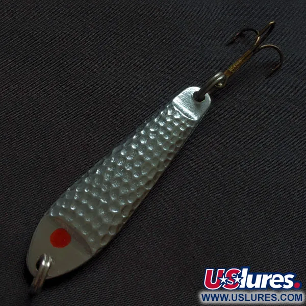 Vintage  Bass Pro Shops Bass Pro Strata Spoon, 3/4oz nickel fishing spoon #22915