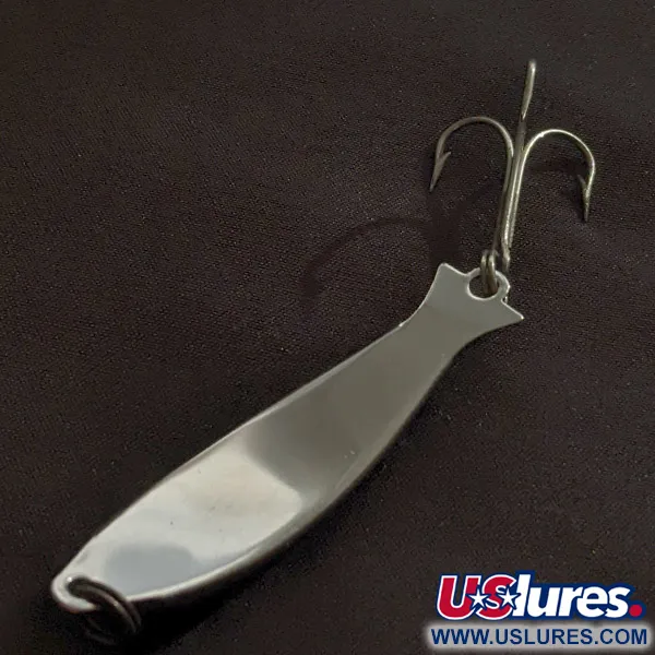 Vintage  Salm Manufacturing Co Killer Red Abalone Pearl Minnow, 1/3oz  fishing spoon #22953