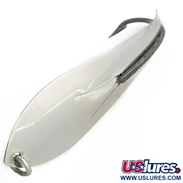 Vintage  L. B. Huntington Company Inc LB Huntindton Drone Spoon, 1oz nickel fishing spoon #22955