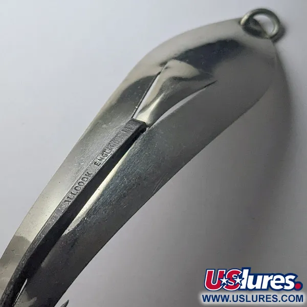 Vintage  L. B. Huntington Company Inc LB Huntindton Drone Spoon, 1oz nickel fishing spoon #22955