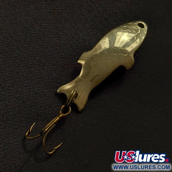 Vintage   Ideal Products, 1/8oz gold fishing spoon #22987