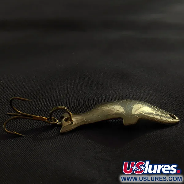 Vintage   Ideal Products, 1/8oz gold fishing spoon #22987