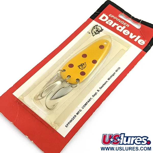  Eppinger  Dardevle Sagamore JT Buel Klicker, 1/4oz  fishing spoon #23023