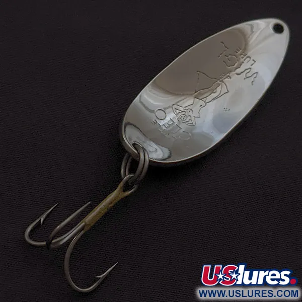 Vintage  Seneca Little Cleo (Hula Girl), 1/2oz  fishing spoon #23049