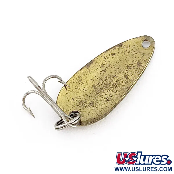 Vintage   Kmart Spoon, 1/8oz brass fishing spoon #23099