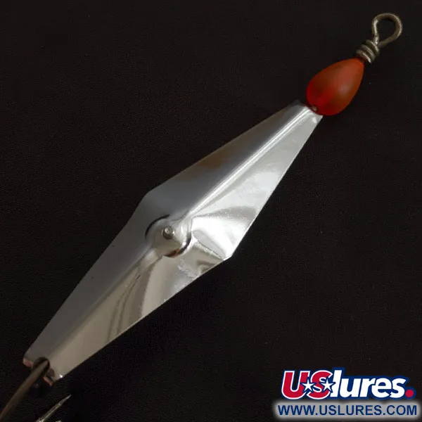 Vintage  James E. Clark  James Clark  spoon, 3/4oz nickel fishing spoon #23115